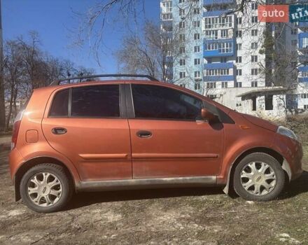 Оранжевый Чери Кимо, объемом двигателя 1.3 л и пробегом 107 тыс. км за 1600 $, фото 1 на Automoto.ua