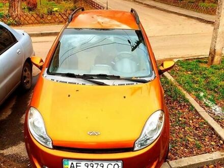 Помаранчевий Чері Кімо, об'ємом двигуна 1.3 л та пробігом 454 тис. км за 2100 $, фото 1 на Automoto.ua