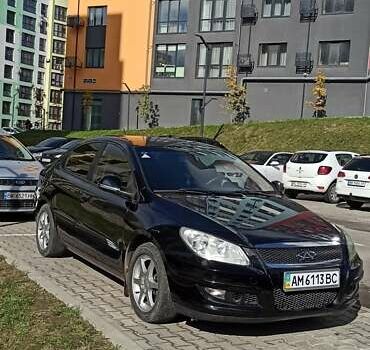 Чорний Чері М11, об'ємом двигуна 1.6 л та пробігом 61 тис. км за 4500 $, фото 1 на Automoto.ua