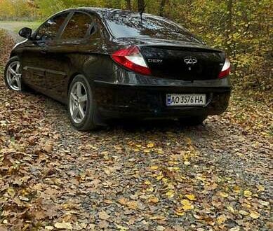 Черный Чери М11, объемом двигателя 1.6 л и пробегом 150 тыс. км за 3900 $, фото 1 на Automoto.ua