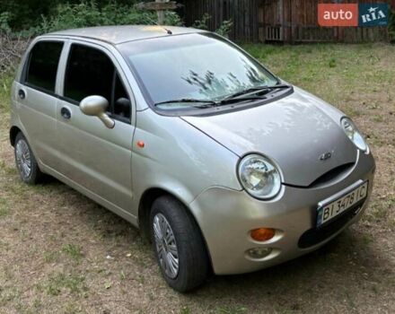Бежевый Чери Кью Кью, объемом двигателя 1.08 л и пробегом 200 тыс. км за 1650 $, фото 3 на Automoto.ua