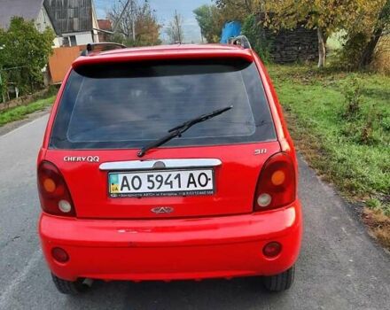 Червоний Чері Кью Кью, об'ємом двигуна 1.08 л та пробігом 95 тис. км за 2500 $, фото 2 на Automoto.ua