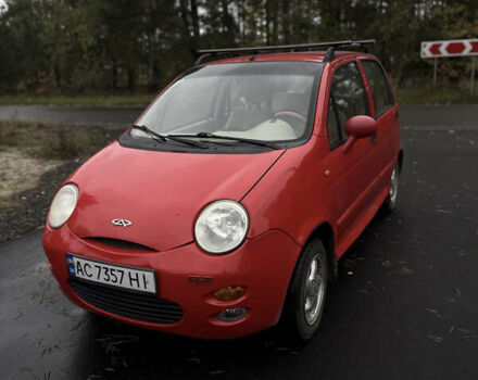 Червоний Чері Кью Кью, об'ємом двигуна 1.1 л та пробігом 94 тис. км за 2200 $, фото 1 на Automoto.ua