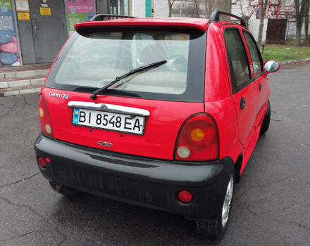 Красный Чери Кью Кью, объемом двигателя 1.08 л и пробегом 110 тыс. км за 1999 $, фото 4 на Automoto.ua