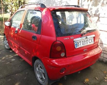Червоний Чері Кью Кью, об'ємом двигуна 1.08 л та пробігом 160 тис. км за 1500 $, фото 1 на Automoto.ua