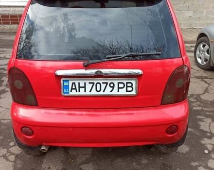 Красный Чери Кью Кью, объемом двигателя 1.1 л и пробегом 120 тыс. км за 2858 $, фото 1 на Automoto.ua