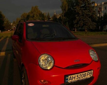 Красный Чери Кью Кью, объемом двигателя 1.1 л и пробегом 86 тыс. км за 2100 $, фото 1 на Automoto.ua