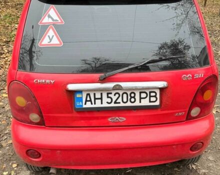 Красный Чери Кью Кью, объемом двигателя 1.1 л и пробегом 86 тыс. км за 2100 $, фото 5 на Automoto.ua