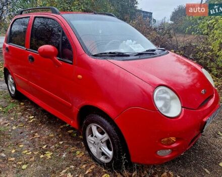 Красный Чери Кью Кью, объемом двигателя 1.1 л и пробегом 71 тыс. км за 2199 $, фото 1 на Automoto.ua