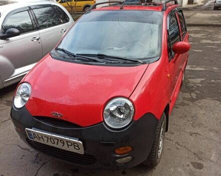 Красный Чери Кью Кью, объемом двигателя 1.1 л и пробегом 120 тыс. км за 2858 $, фото 1 на Automoto.ua