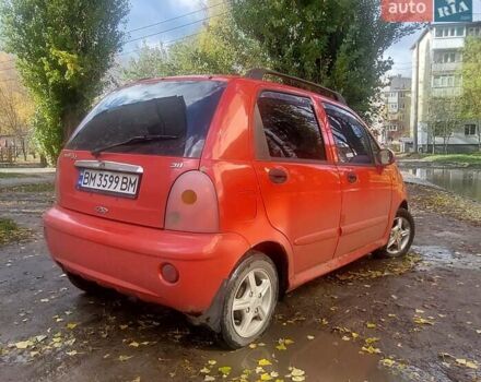 Красный Чери Кью Кью, объемом двигателя 1.08 л и пробегом 132 тыс. км за 1750 $, фото 1 на Automoto.ua