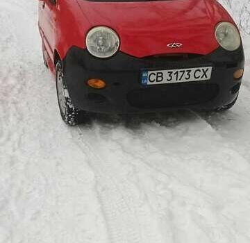 Червоний Чері Кью Кью, об'ємом двигуна 1.1 л та пробігом 85 тис. км за 1940 $, фото 1 на Automoto.ua