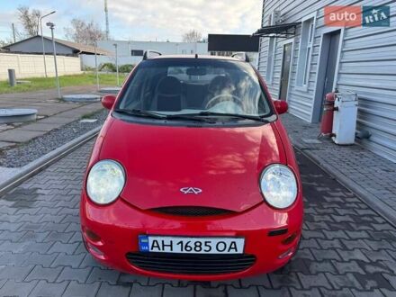 Красный Чери Кью Кью, объемом двигателя 1.08 л и пробегом 132 тыс. км за 2500 $, фото 1 на Automoto.ua
