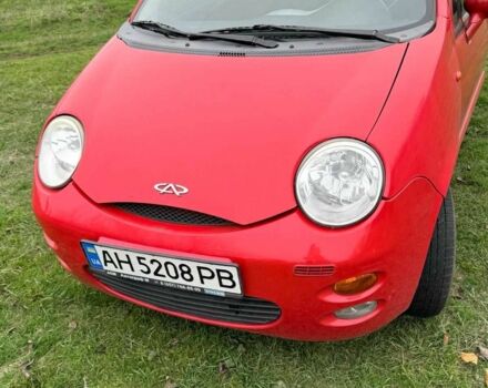 Красный Чери Кью Кью, объемом двигателя 1.1 л и пробегом 86 тыс. км за 2100 $, фото 1 на Automoto.ua