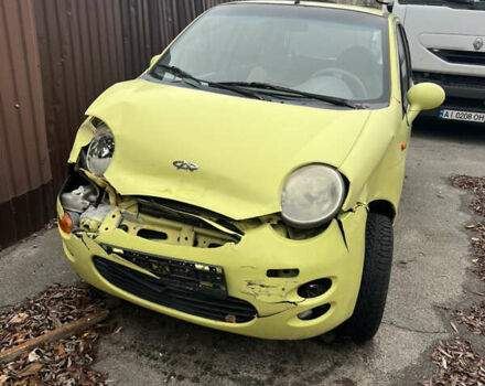 Желтый Чери Кью Кью, объемом двигателя 1.1 л и пробегом 80 тыс. км за 800 $, фото 5 на Automoto.ua