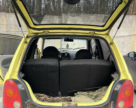 Желтый Чери Кью Кью, объемом двигателя 1.08 л и пробегом 128 тыс. км за 1300 $, фото 10 на Automoto.ua