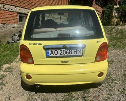 Жовтий Чері Кью Кью, об'ємом двигуна 1.1 л та пробігом 195 тис. км за 1600 $, фото 3 на Automoto.ua