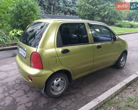 Желтый Чери Кью Кью, объемом двигателя 1.08 л и пробегом 100 тыс. км за 2300 $, фото 3 на Automoto.ua