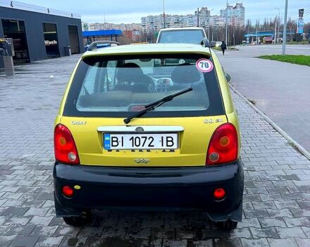 Жовтий Чері Кью Кью, об'ємом двигуна 1.1 л та пробігом 66 тис. км за 2000 $, фото 4 на Automoto.ua