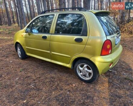 Жовтий Чері Кью Кью, об'ємом двигуна 1.08 л та пробігом 150 тис. км за 1500 $, фото 5 на Automoto.ua