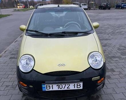 Желтый Чери Кью Кью, объемом двигателя 1.08 л и пробегом 66 тыс. км за 2000 $, фото 1 на Automoto.ua