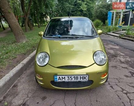 Желтый Чери Кью Кью, объемом двигателя 1.08 л и пробегом 100 тыс. км за 2300 $, фото 2 на Automoto.ua