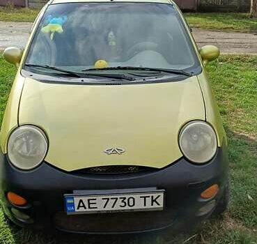 Жовтий Чері Кью Кью, об'ємом двигуна 1.1 л та пробігом 169 тис. км за 3000 $, фото 2 на Automoto.ua
