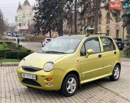 Жовтий Чері Кью Кью, об'ємом двигуна 1.08 л та пробігом 149 тис. км за 1650 $, фото 4 на Automoto.ua