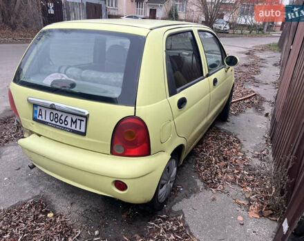 Желтый Чери Кью Кью, объемом двигателя 1.1 л и пробегом 80 тыс. км за 800 $, фото 1 на Automoto.ua