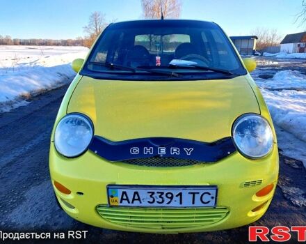 Желтый Чери Кью Кью, объемом двигателя 1.1 л и пробегом 211 тыс. км за 1500 $, фото 1 на Automoto.ua