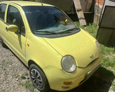 Жовтий Чері Кью Кью, об'ємом двигуна 1.1 л та пробігом 195 тис. км за 1600 $, фото 1 на Automoto.ua