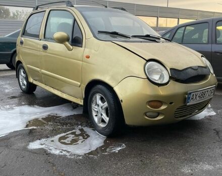 Желтый Чери Кью Кью, объемом двигателя 1.08 л и пробегом 200 тыс. км за 1250 $, фото 1 на Automoto.ua
