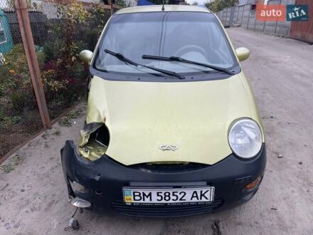 Чери Кью Кью 2008 в Сумах на Automoto.ua Желтый Чери Кью Кью, объемом двигателя 1.08 л и пробегом 51 тыс. км за 1450 $, фото 1 на Automoto.ua