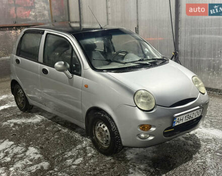 Серый Чери Кью Кью, объемом двигателя 1.08 л и пробегом 333 тыс. км за 1175 $, фото 2 на Automoto.ua