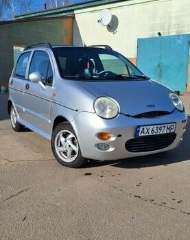 Серый Чери Кью Кью, объемом двигателя 1.08 л и пробегом 80 тыс. км за 3200 $, фото 1 на Automoto.ua