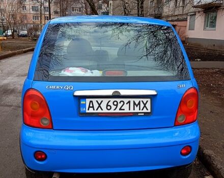 Синий Чери Кью Кью, объемом двигателя 1.1 л и пробегом 63 тыс. км за 2300 $, фото 2 на Automoto.ua