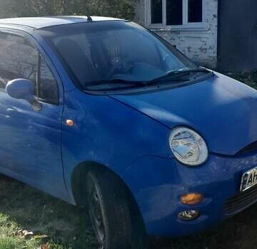 Синий Чери Кью Кью, объемом двигателя 1.08 л и пробегом 126 тыс. км за 2100 $, фото 1 на Automoto.ua