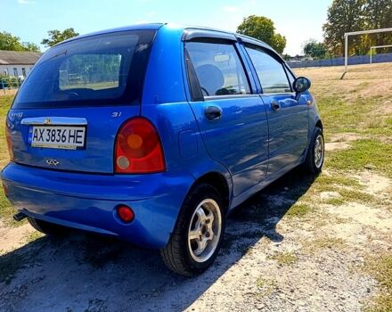 Синий Чери Кью Кью, объемом двигателя 1.1 л и пробегом 99 тыс. км за 2250 $, фото 4 на Automoto.ua