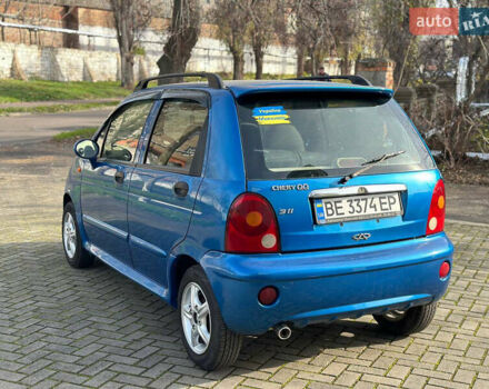 Синий Чери Кью Кью, объемом двигателя 1.1 л и пробегом 89 тыс. км за 2999 $, фото 2 на Automoto.ua