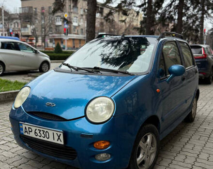 Синий Чери Кью Кью, объемом двигателя 1.08 л и пробегом 101 тыс. км за 2450 $, фото 2 на Automoto.ua