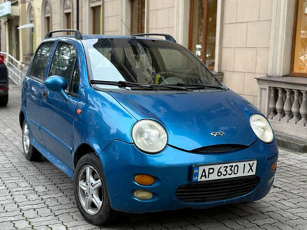 Синий Чери Кью Кью, объемом двигателя 1.08 л и пробегом 101 тыс. км за 2450 $, фото 1 на Automoto.ua