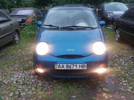 Чері Кью Кью 2008 у Києві на Automoto.ua Синій Чері Кью Кью, об'ємом двигуна 1.1 л та пробігом 62 тис. км за 2200 $, фото 1 на Automoto.ua