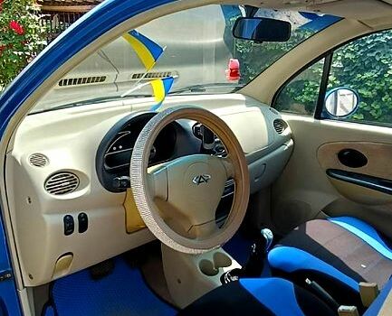 Синий Чери Кью Кью, объемом двигателя 1.1 л и пробегом 99 тыс. км за 2500 $, фото 1 на Automoto.ua