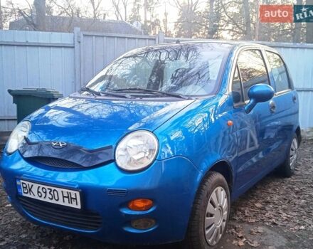 Синий Чери Кью Кью, объемом двигателя 1.08 л и пробегом 188 тыс. км за 1500 $, фото 1 на Automoto.ua