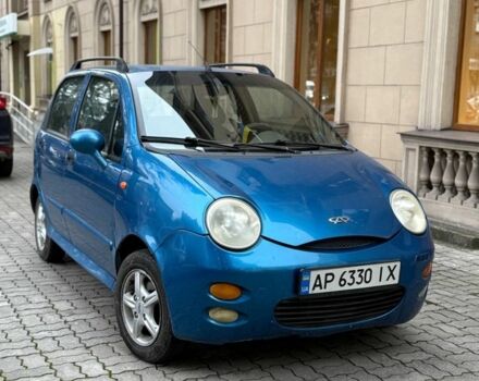 Синий Чери Кью Кью, объемом двигателя 1.1 л и пробегом 101 тыс. км за 2450 $, фото 1 на Automoto.ua