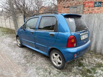 Синий Чери Кью Кью, объемом двигателя 1.1 л и пробегом 105 тыс. км за 1450 $, фото 1 на Automoto.ua