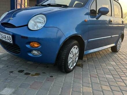 Синий Чери Кью Кью, объемом двигателя 0.8 л и пробегом 100 тыс. км за 3000 $, фото 1 на Automoto.ua