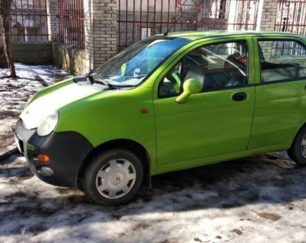 Зеленый Чери Кью Кью, объемом двигателя 1.1 л и пробегом 120 тыс. км за 1500 $, фото 1 на Automoto.ua