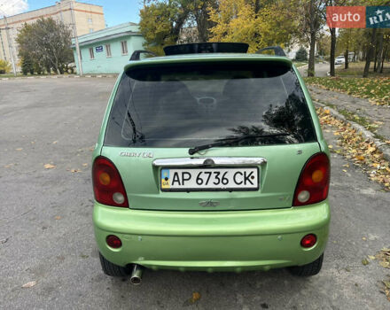 Чери Кью Кью 2008 в Запорожье на Automoto.ua Зеленый Чери Кью Кью, объемом двигателя 1.08 л и пробегом 117 тыс. км за 2000 $, фото 6 на Automoto.ua