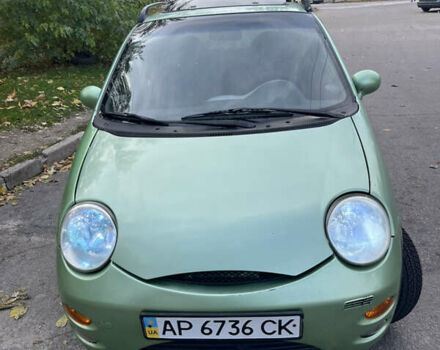 Чери Кью Кью 2008 в Запорожье на Automoto.ua Зеленый Чери Кью Кью, объемом двигателя 1.08 л и пробегом 117 тыс. км за 2000 $, фото 2 на Automoto.ua